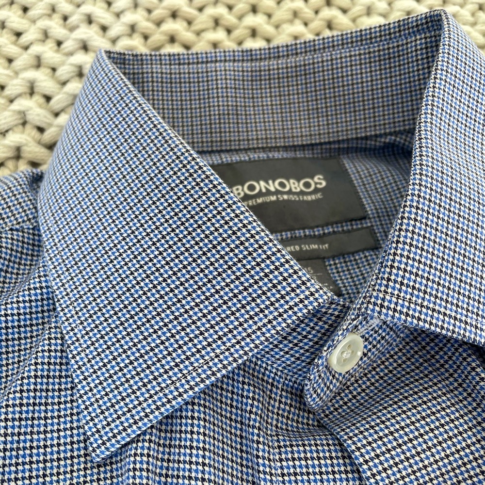 Bonobos Premium Swiss Fabric Dress Shirt 15” / 32”